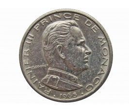 Монако 1/2 франка 1965 г.