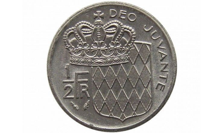 Монако 1/2 франка 1978 г.