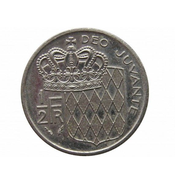 Монако 1/2 франка 1982 г.
