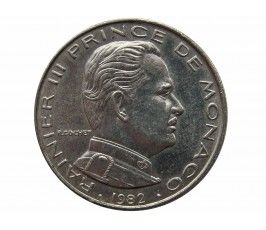 Монако 1/2 франка 1982 г.