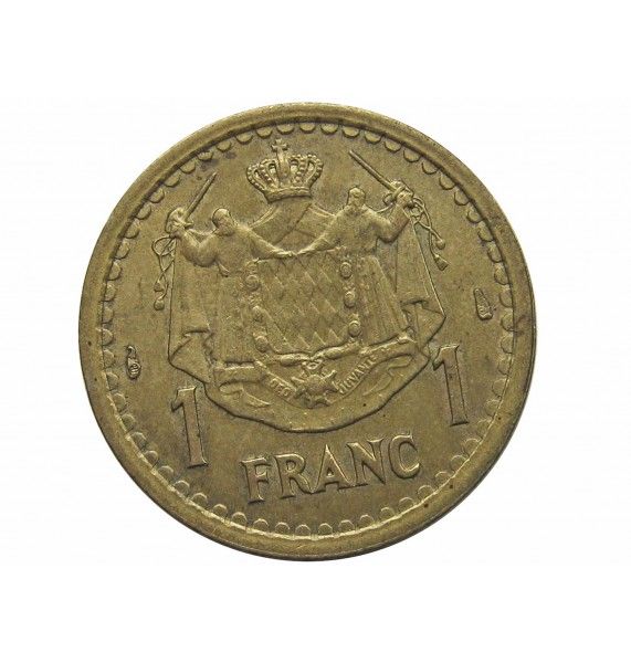 Монако 1 франк 1945 г.