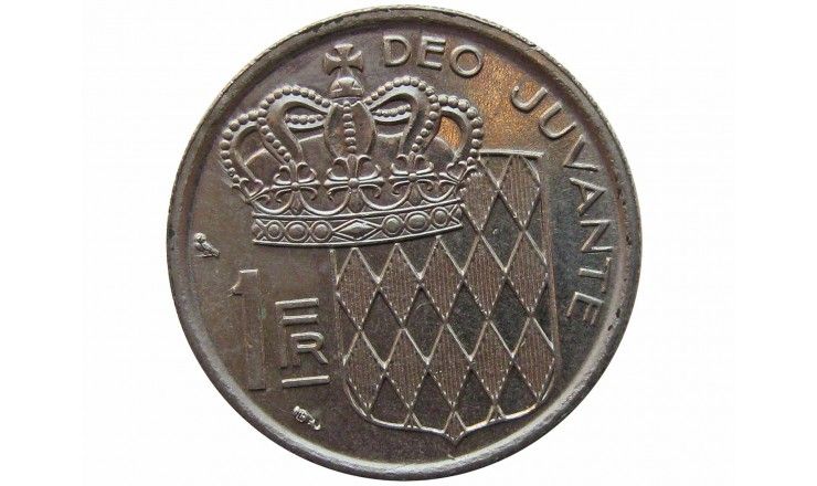 Монако 1 франк 1968 г.