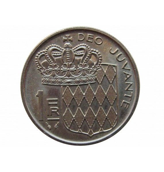 Монако 1 франк 1977 г.