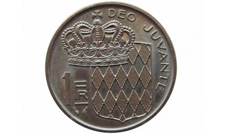 Монако 1 франк 1977 г.
