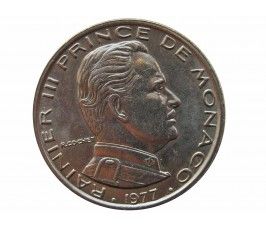 Монако 1 франк 1977 г.