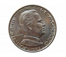 Монако 1 франк 1982 г.
