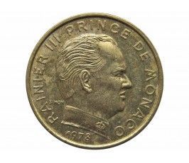 Монако 5 сантимов 1978 г.