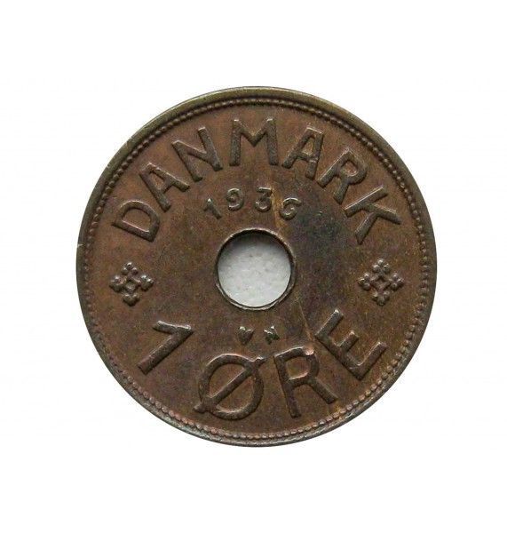 Дания 1 эре 1936 г.
