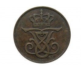 Дания 2 эре 1907 г.