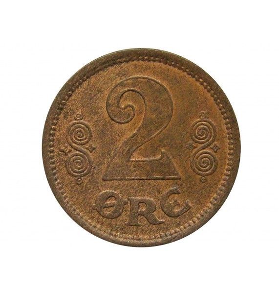Дания 2 эре 1915 г.