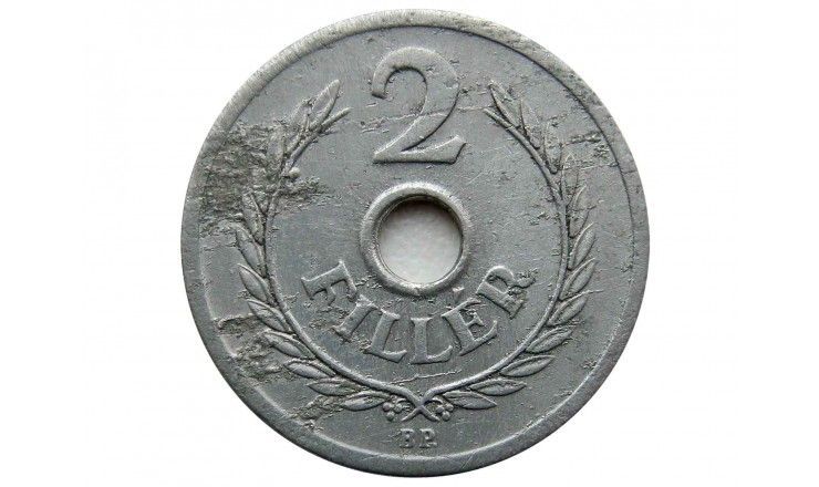 Венгрия 2 филлера 1950 г.