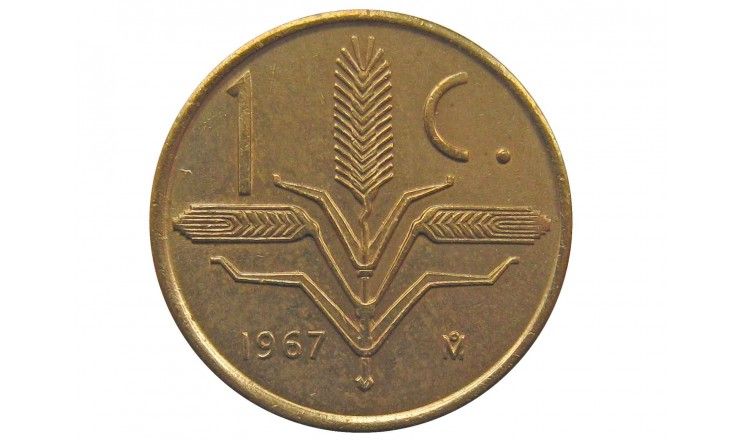 Мексика 1 сентаво 1967 г.