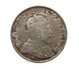 Цейлон 25 центов 1903 г.