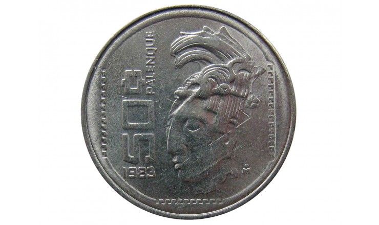 Мексика 50 сентаво 1983 г.