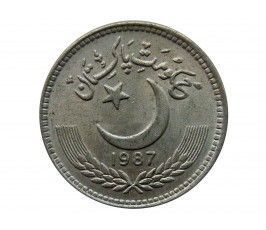 Пакистан 25 пайс 1987 г.