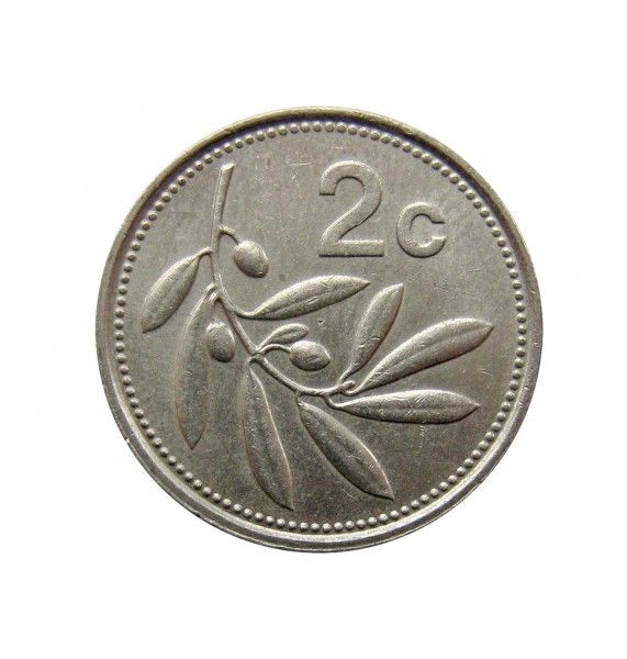 Мальта 2 цента 1991 г.