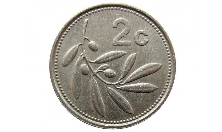 Мальта 2 цента 1991 г.