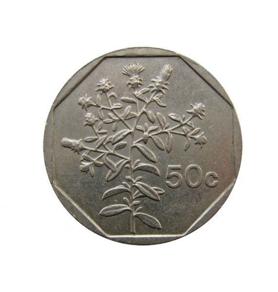 Мальта 50 центов 1998 г.