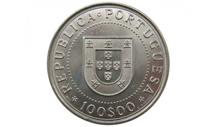 Португалия 100 эскудо 1990 г. (350 лет со дня восстановления независимости Португалии)
