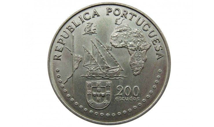 Португалия 200 эскудо 1994 г. (Тордесильясский договор)