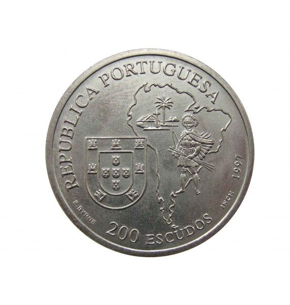 Португалия 200 эскудо 1997 г. (Хосе де Анчьета Льярена - "Апостол Бразилии")