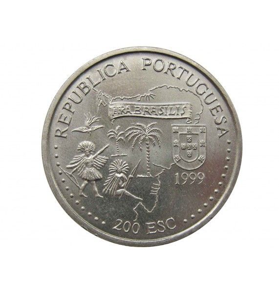 Португалия 200 эскудо 1999 г. (Бразилия)