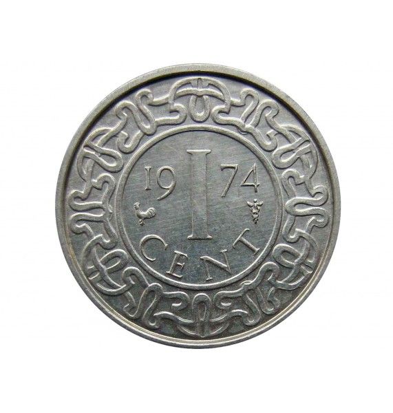 Суринам 1 цент 1974 г.