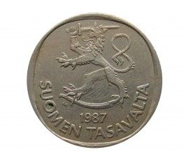 Финляндия 1 марка 1987 г.