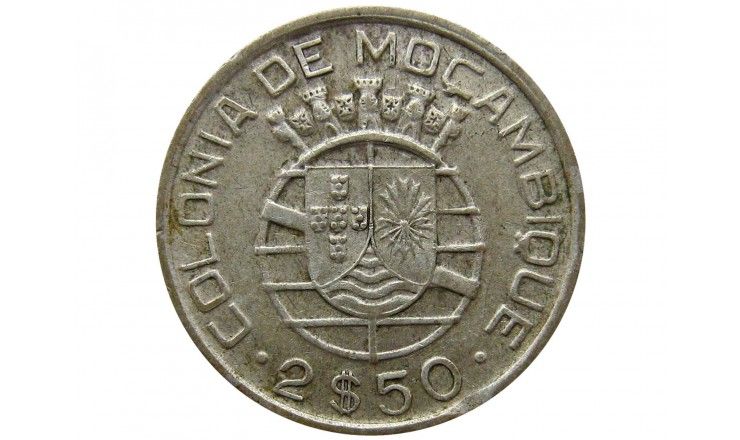 Мозамбик 2,5 эскудо 1950 г.