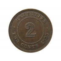 Маврикий 2 цента 1923 г.