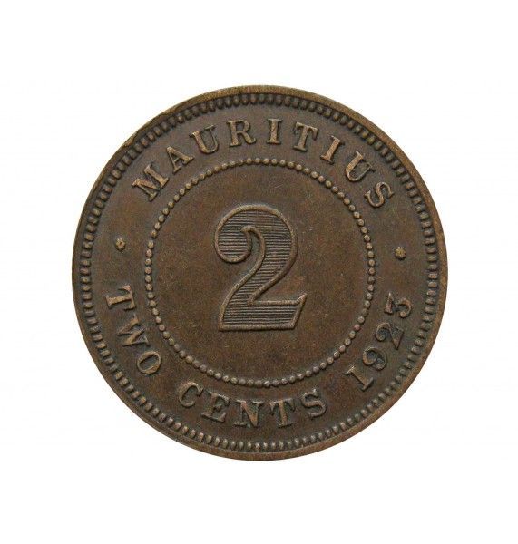 Маврикий 2 цента 1923 г.