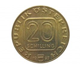 Австрия 20 шиллингов 1997 г. (850 лет Собору Святого Стефана)