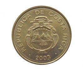 Коста-Рика 25 колон 2003 г.