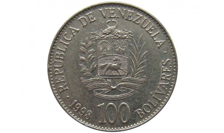 Венесуэла 100 боливар 1998 г.
