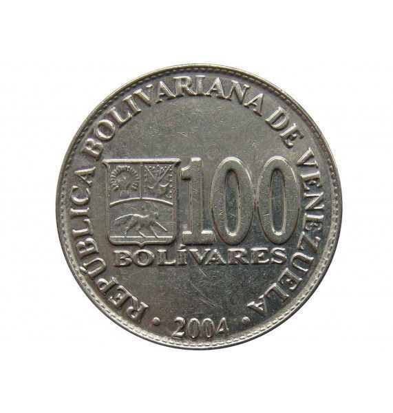 Венесуэла 100 боливар 2004 г.