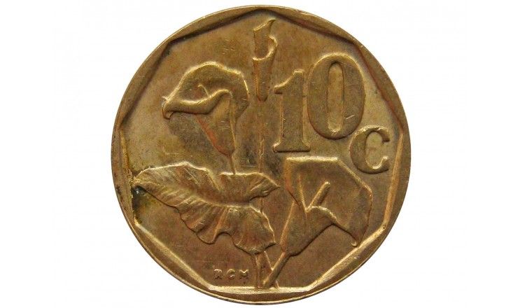 Южная Африка 10 центов 1991 г.
