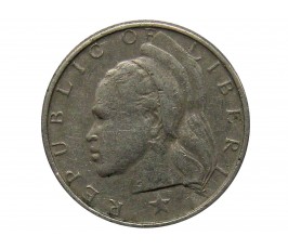 Либерия 10 центов 1975 г.