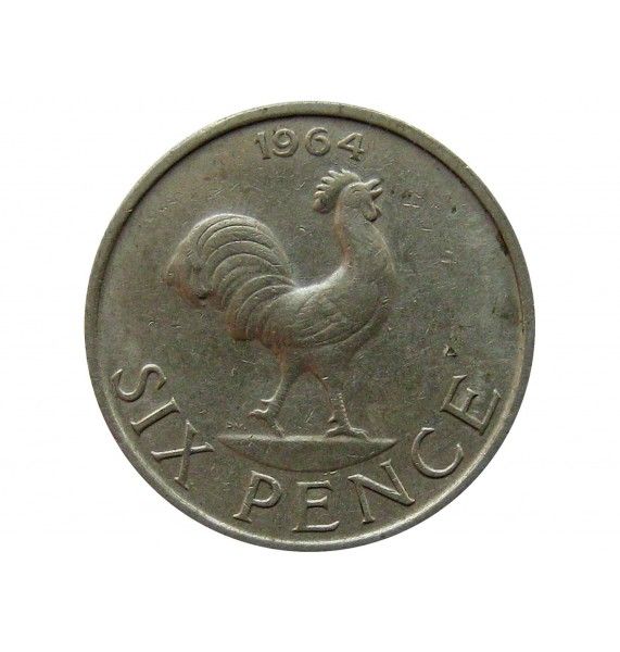Малави 6 пенсов 1964 г.