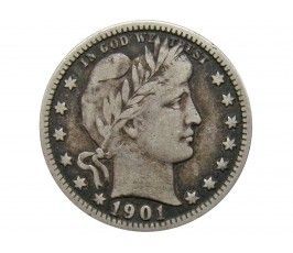 США квотер (25 центов) 1901 г.
