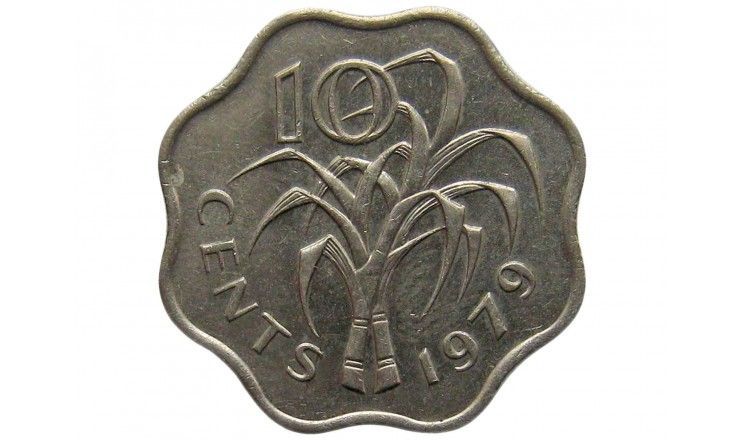 Свазиленд 10 центов 1979 г.