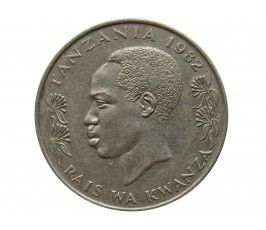 Танзания 1 шиллинг 1982 г.