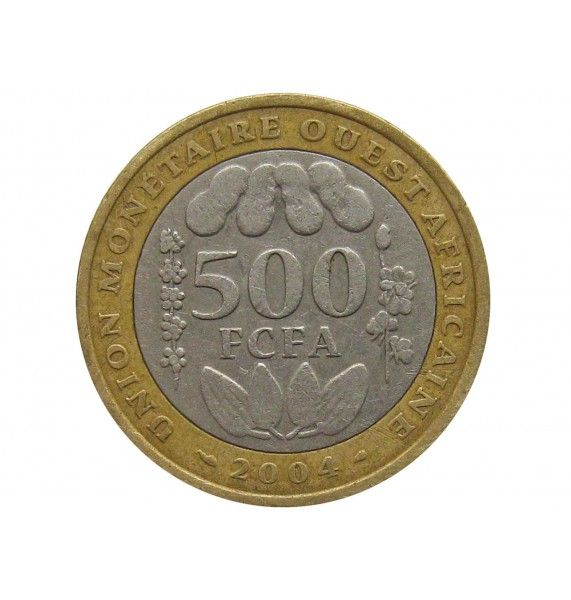 Западно-Африканские штаты 500 франков 2004 г.