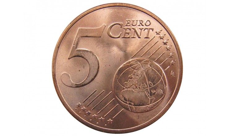 Андорра 5 евро центов 2017 г.