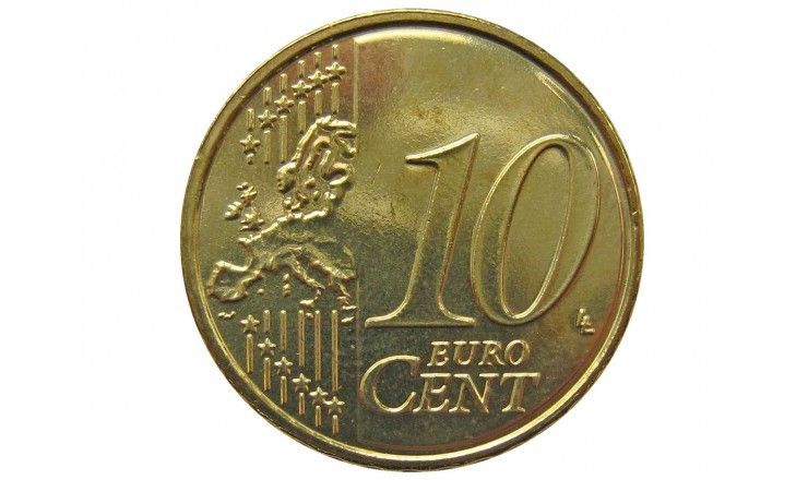 Бельгия 10 евро центов 2015 г.