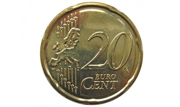 Бельгия 20 евро центов 2012 г.