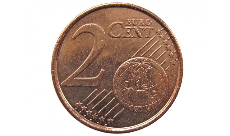 Бельгия 2 евро цента 2013 г.