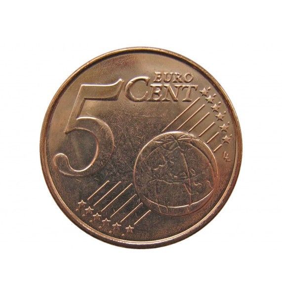 Бельгия 5 евро центов 2017 г.