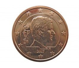 Бельгия 5 евро центов 2017 г.