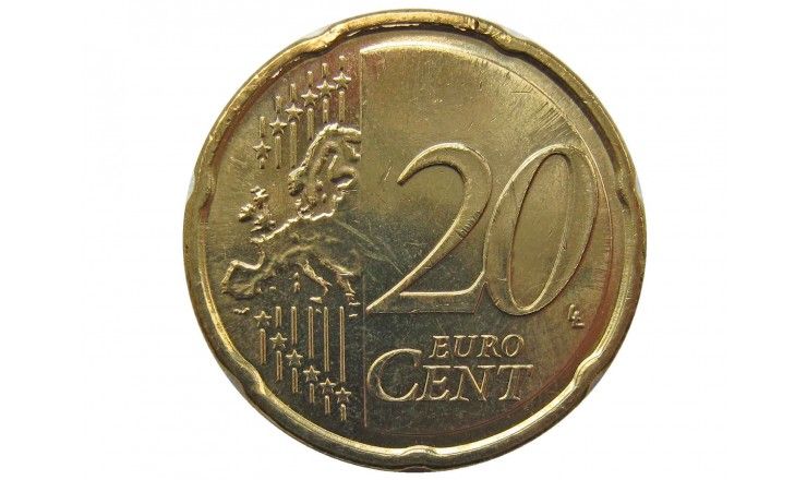 Эстония 20 евро центов 2011 г.