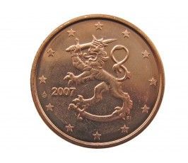 Финляндия 1 евро цент 2007 г.